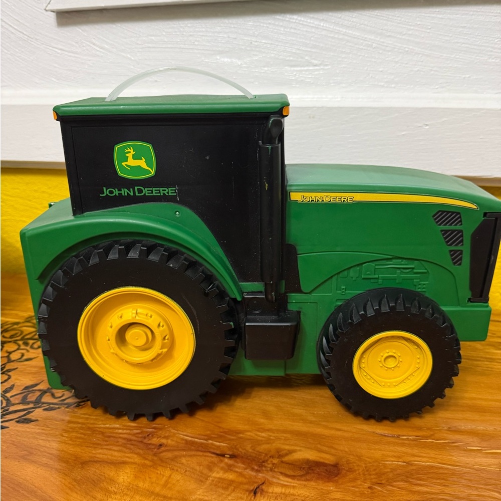 John Deere Green & Yellow Kids Tractor Toy C